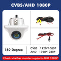 Smartour AHD 1080P Car Camera Fisheye Lens Starlight Night Vision White Colour HD Car Rear View Camera For Android Raido screen