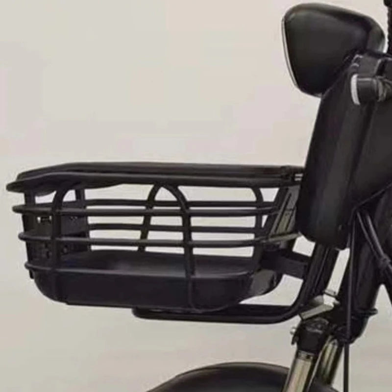♥Universal Bike Front Basket - Anti-Deformation Plastic Basket for Electric Bikes & Regular Bicycles