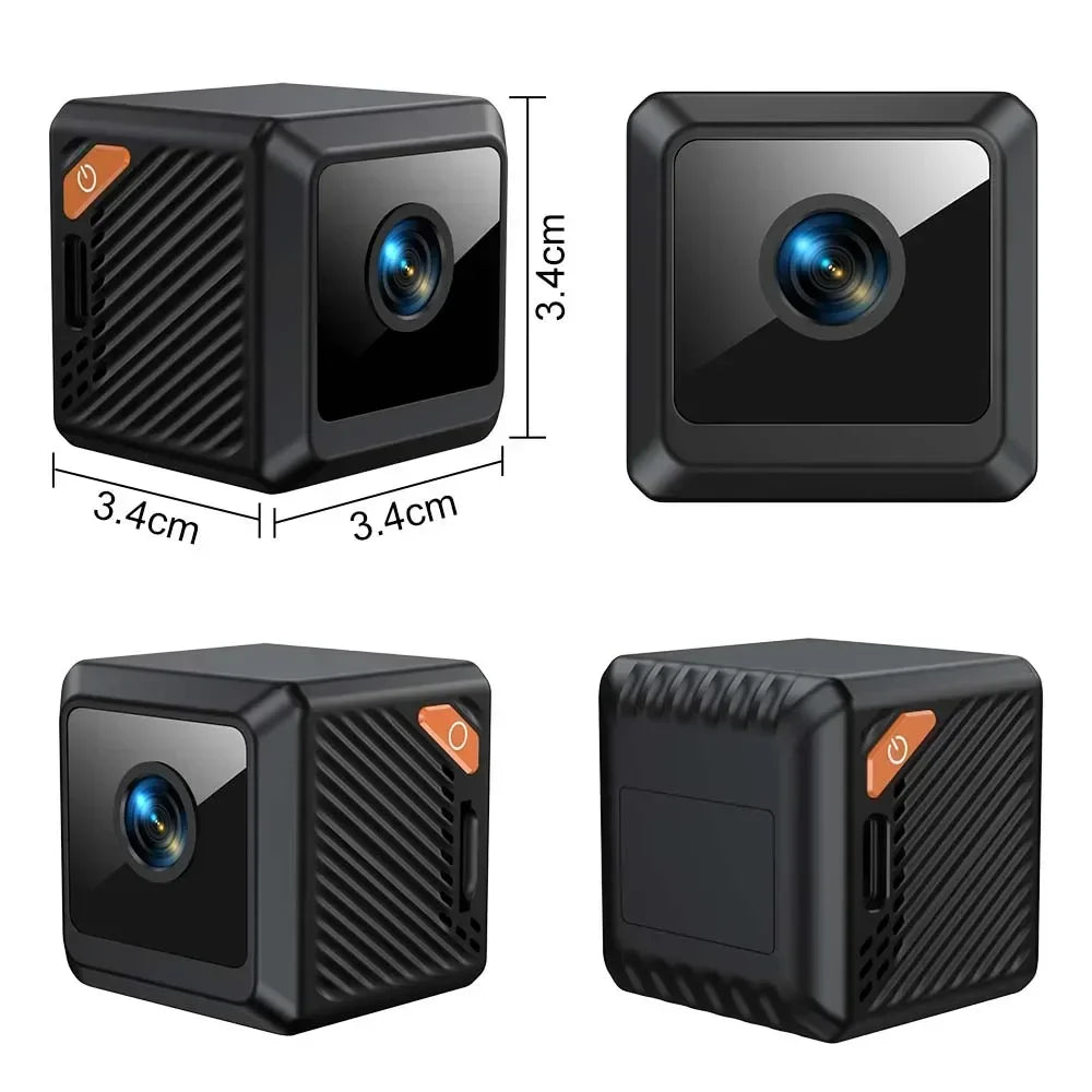W02 1080P Mini Security Protection Home Night Vision Surveillance Outdoor Camping WIFI Subminiature Smart Home Camera Cctv Video