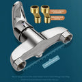 Shower Mixer Faucet Hot And Cold Water Mixing Valve For Shower Faucet G1/2 Wall Mount Copper Bathroom Fixture