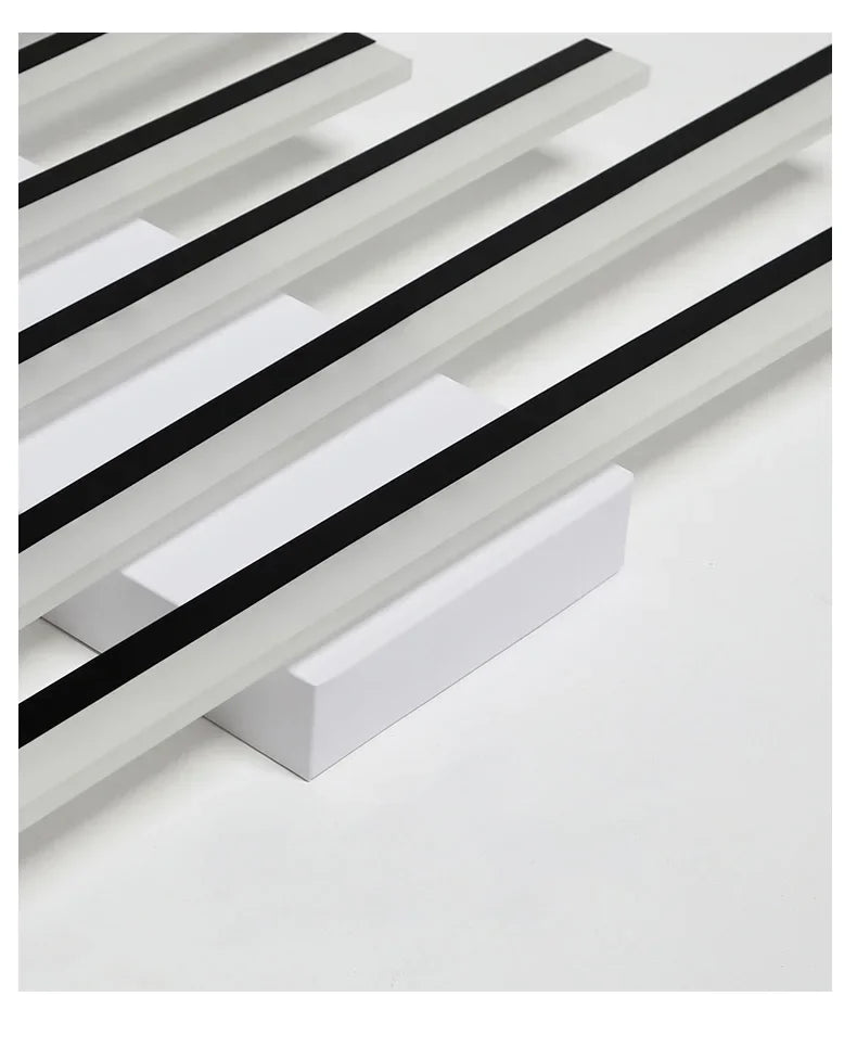 Modern LED Suitable for Living Room Pendant Lights With Remote Control Indoor Bedroom Office Lighting Long Strip Ceiling Lights