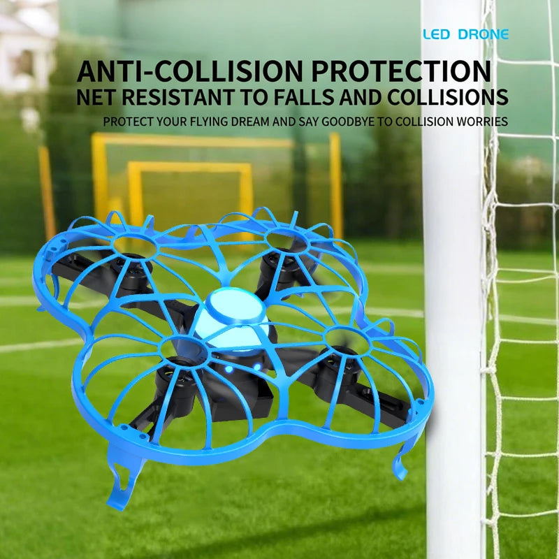 2.4G DIY Assembled Drone  Interactive Training Quadcopter D34  With Fixed Height Light For Science Education Toy Kids Gifts