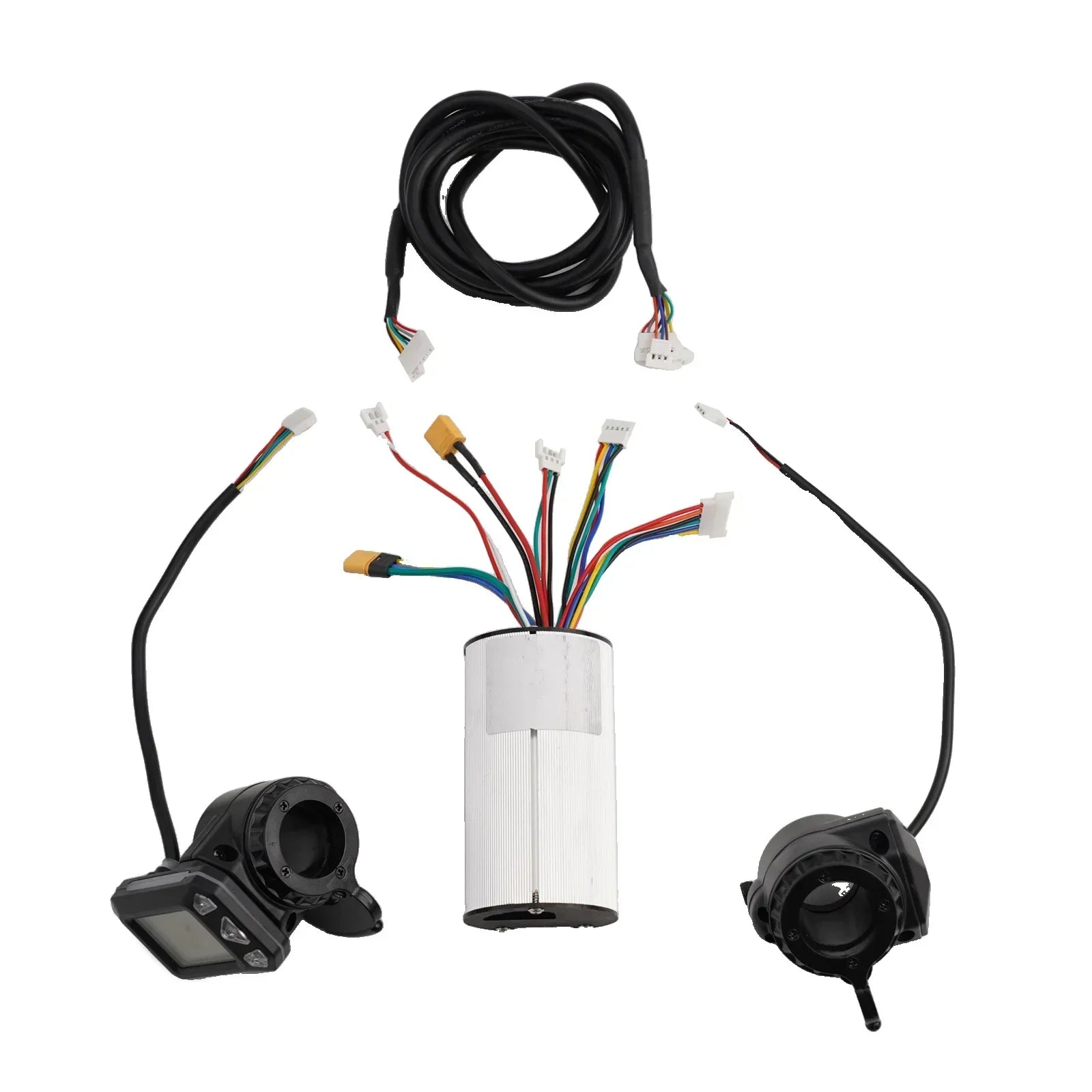 Reliable Electric Scooter Controller with LCD Display and Advanced EABS Brake System Fits Various Wheel Sizes and Power Ratings