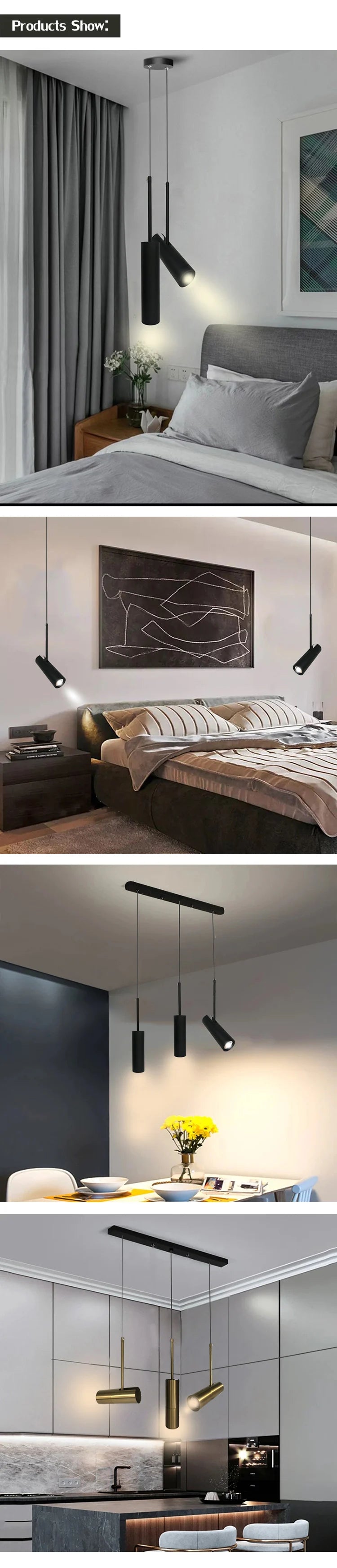 Modern Led Pendant Light  Dining Table Lamp Suspension Chandelier for Living Dining Room Lighting Fixture  Chandelier