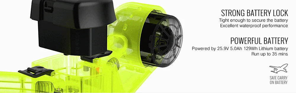 Underwater Scooter Sea Scooter Dual Motors with Action Camera Mount Water Scooter 40M Waterproof for Scuba Diving Snorkeling