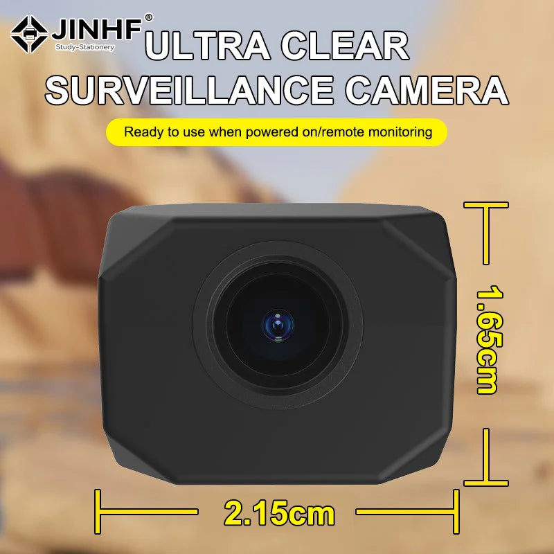 4K HD Mini Camera WiFi IP APP Remote Monitoring Lightweight Portable Camcorder Smart Home Surveillance Security Camera