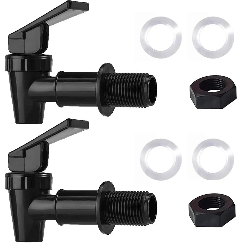 2 Pcs Replacement Faucet Water Bottle Jug BPA Free Plastic Water Spigot Replacement for Household Water Bucket