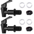 2 Pcs Replacement Faucet Water Bottle Jug BPA Free Plastic Water Spigot Replacement for Household Water Bucket