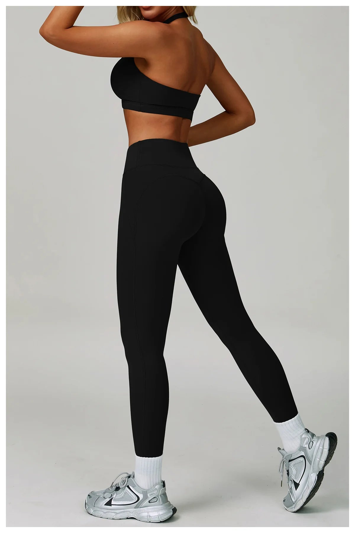 Women's Tracksuit 2 Piece Set Fitness Clothes Yoga Sets Sportswear Workout Bra High Waist Leggings Set Gym Clothing Sports Suits