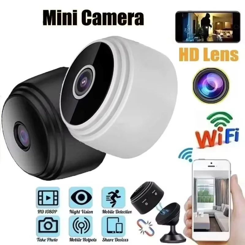 Mini WiFi 1080P Security Camera Wireless Monitoring Security Protection Remote Monitor Surveillance Camcorders For Infants Pets