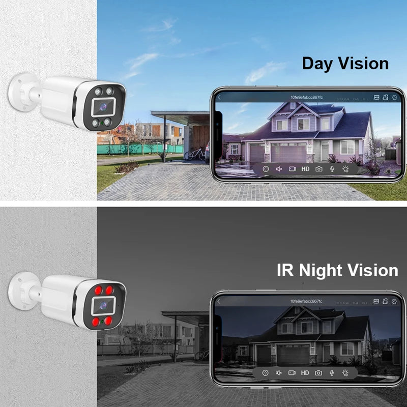 Smar New Super HD 2MP/5MP AHD Camera Waterproof 6* Nano IR LEDS Security Camera  AHDH System Video Surveillance With Bracket