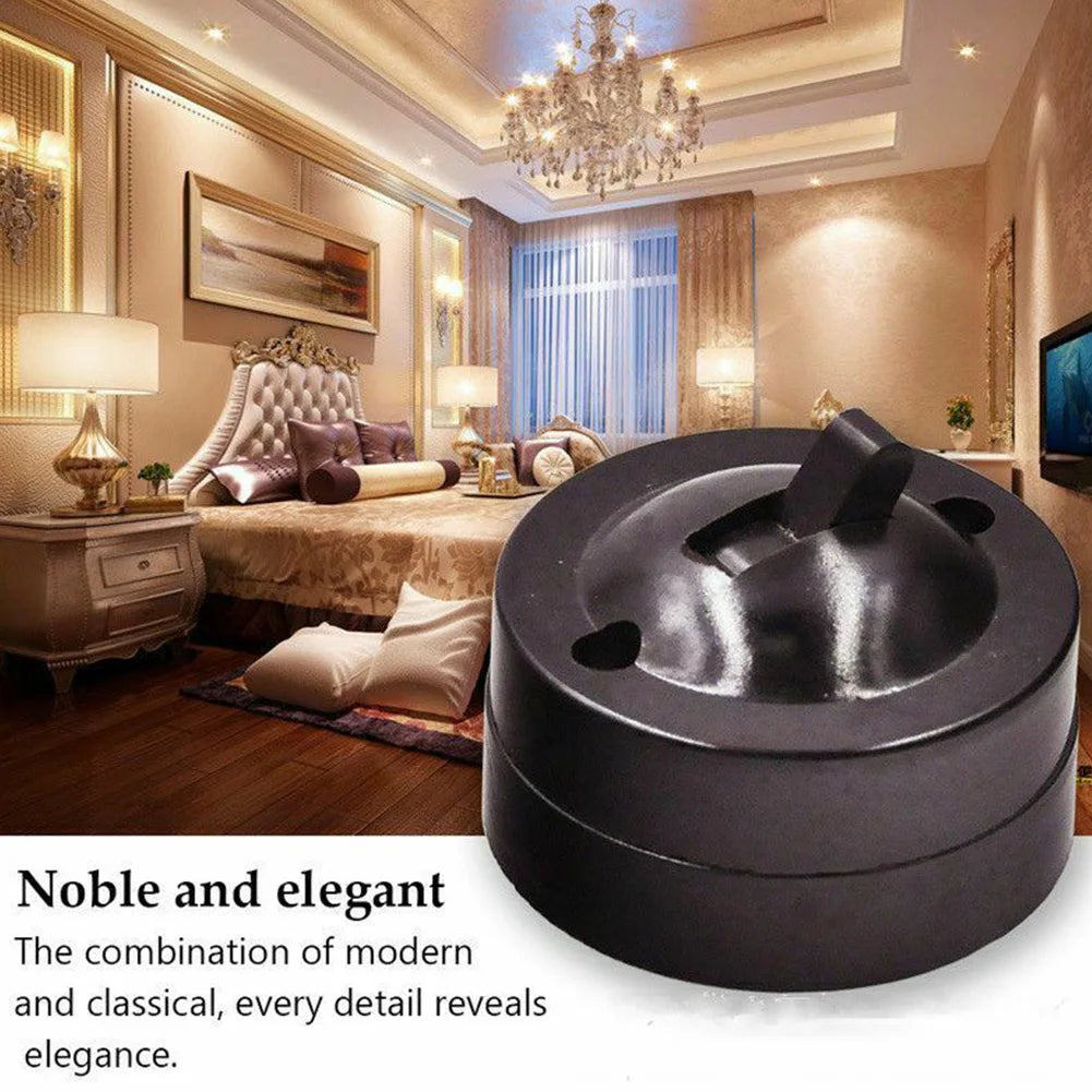 Single Control Switch Round Wall Mounted Easy Install Household Light Switch Retro Retro Style 1PC High Quality