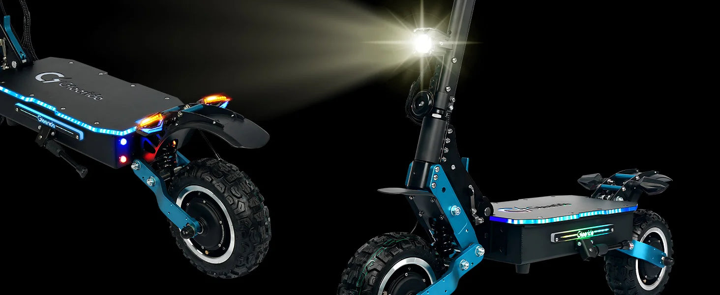 6000-watt off-road two-wheel electric scooter Dual motor lithium battery Digital folding 150kg European warehouse inventory