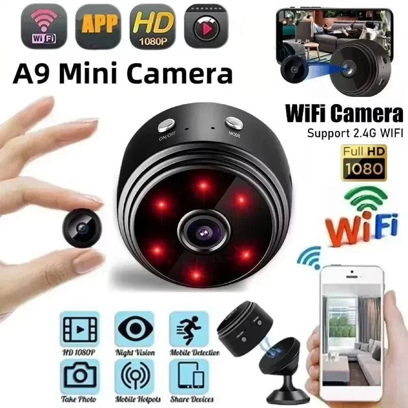 1080P HD Mini Camera Wifi Wireless Security Monitor For Home Night Version Protection Remote Intelligent Camcorder 2026 NEW