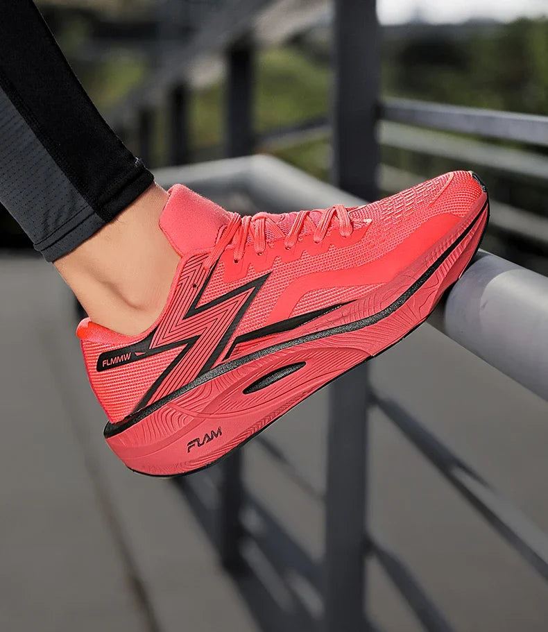 Running Shoes Carbon Board Speciality Marathon Men Sports Breathable Lightweight Women's Comfortable Athletic Nonskid Sneakers