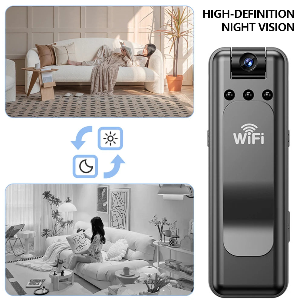 HD Mini Camera Portable Small Digital Video Recorder Body Cam Infrared Night Vision Video Camcorder