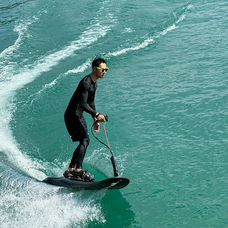 Jet Surfboard Carbon Fiber, Engine Powered Surfboard for Lakes Rivers, Motorized Jet Board for Adults Unisex, YS-08