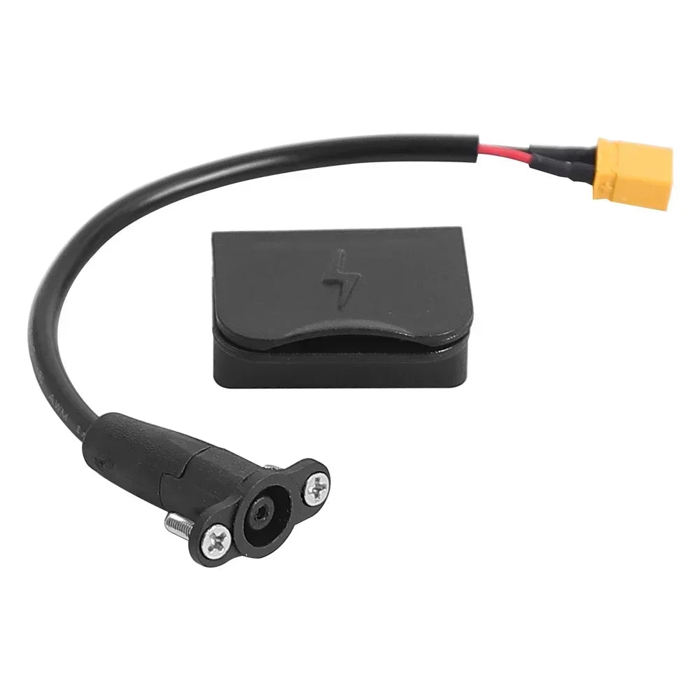 Charging Port Component Socket Plug Connecting Charging Interface Parts for Kugoo Kukirin G2 Max Electric Scooter