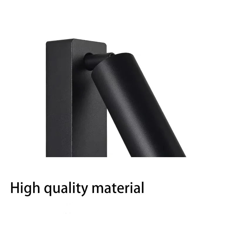 LED Wall Lamp with Switch – 3W Modern Folding Rotatable Sconce for Bedroom, Bedside, Home, and Hotel Reading Lighting