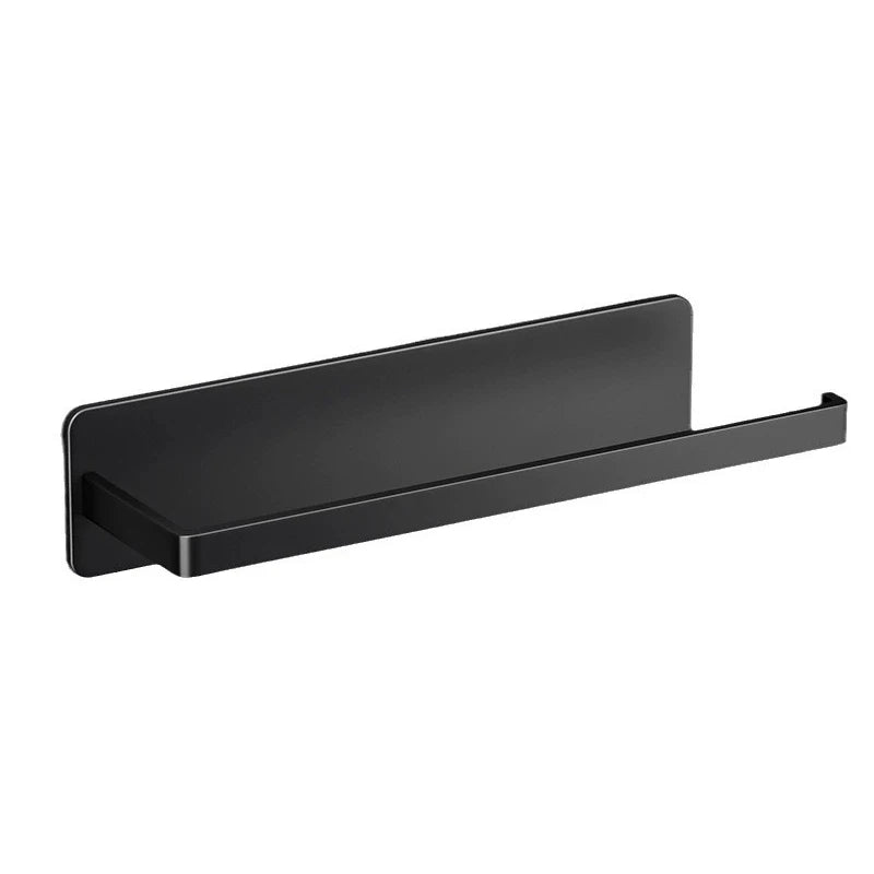 Kitchen Paper Holder, Wall-mounted Refrigerator Magnetic Paper Towel Holder, Side Cabinet For Storing Items, Non-drilling Fresh