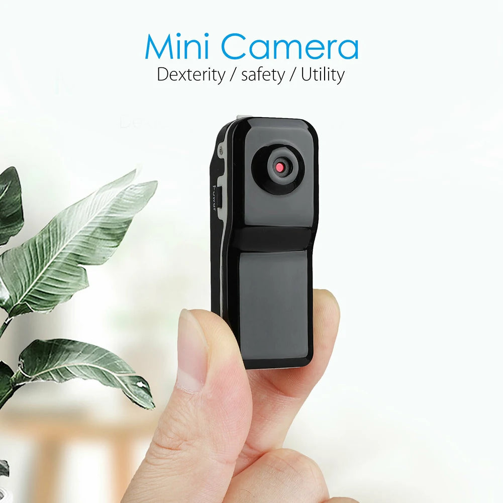 HD Mini DV Camcorder Camera For Home and Office Body Mount Portable Video Record Nanny Security Cam Small Sports Car DVR Webcam