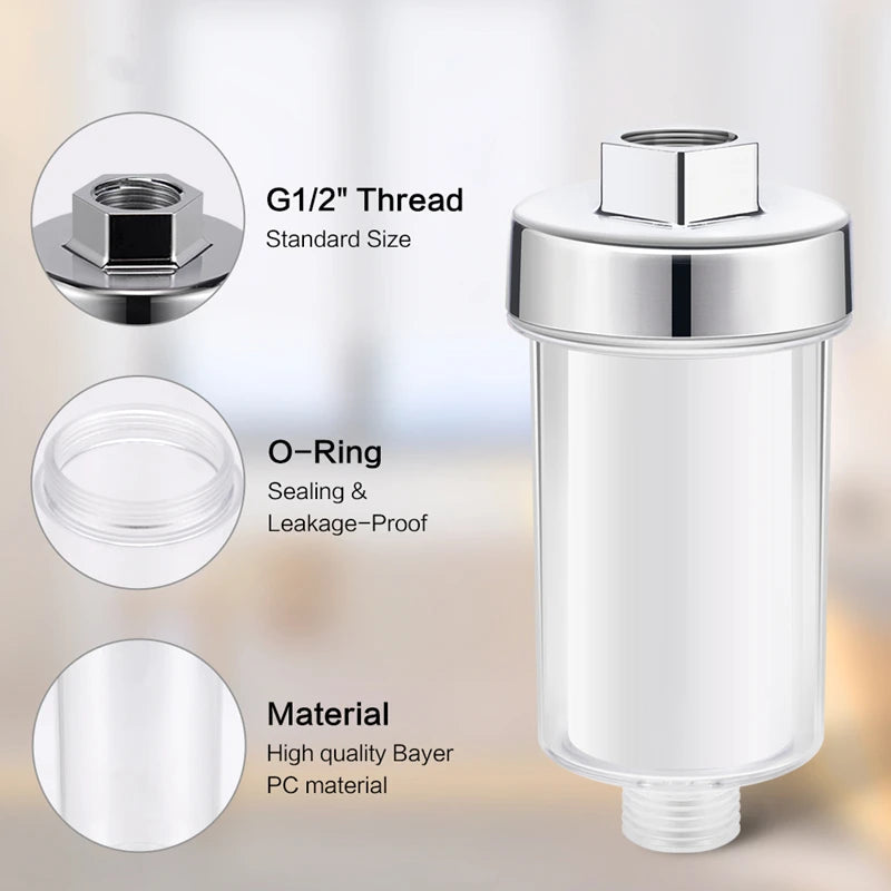Universal Shower Filter PP Cotton Purifier Output Home Kitchen Faucet Front Purification Strainer Mini Tap Water Clean Filter