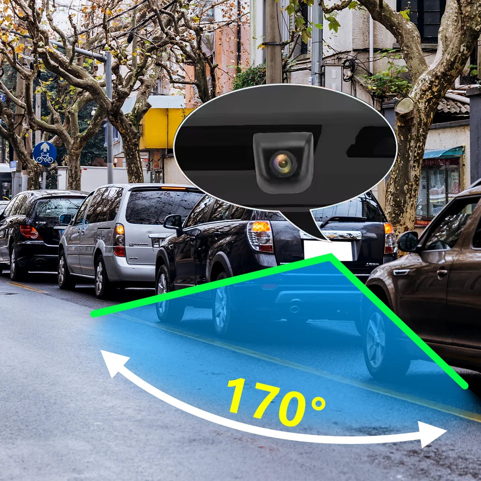 HD 170° Vehicle Camera Waterproof Rear View Parking Cam Auto Car Car Reverse Backup Universal Night Vision CCD HD Automobiles