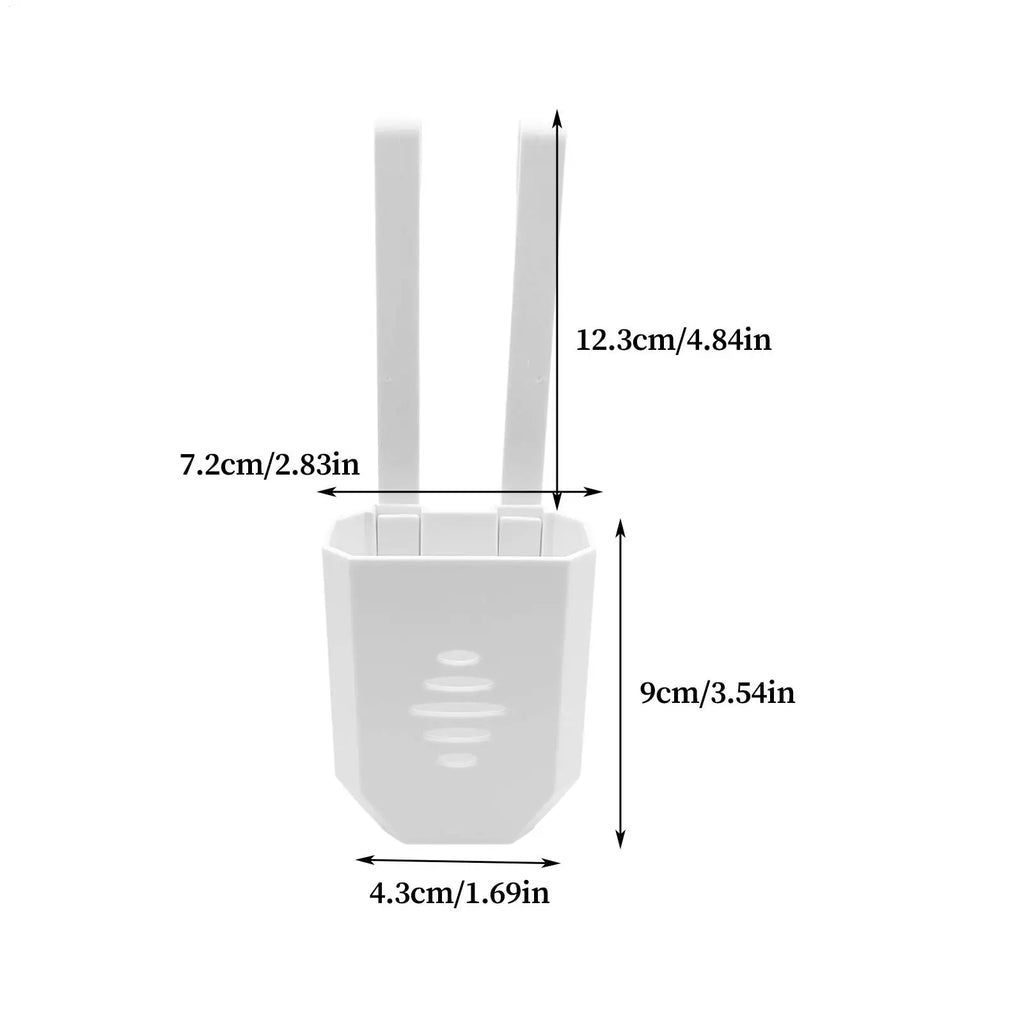Toilet Tank Cleaning Tablet Holder Adjustable Agent Carrier Toilet Water Tank Cleaner Bracket for Home Dormitory Hotel
