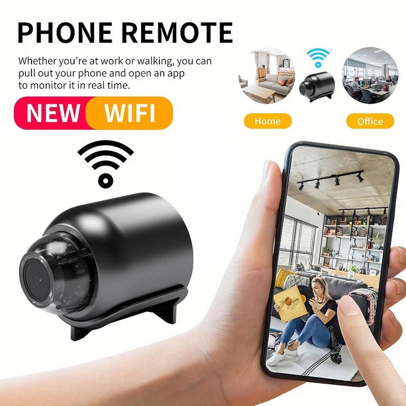 WiFi Webcam 1080P HD Indoor Security IP Camera IR Night-vision Video Recorder Anti-theft Remote Monitor usbcamera