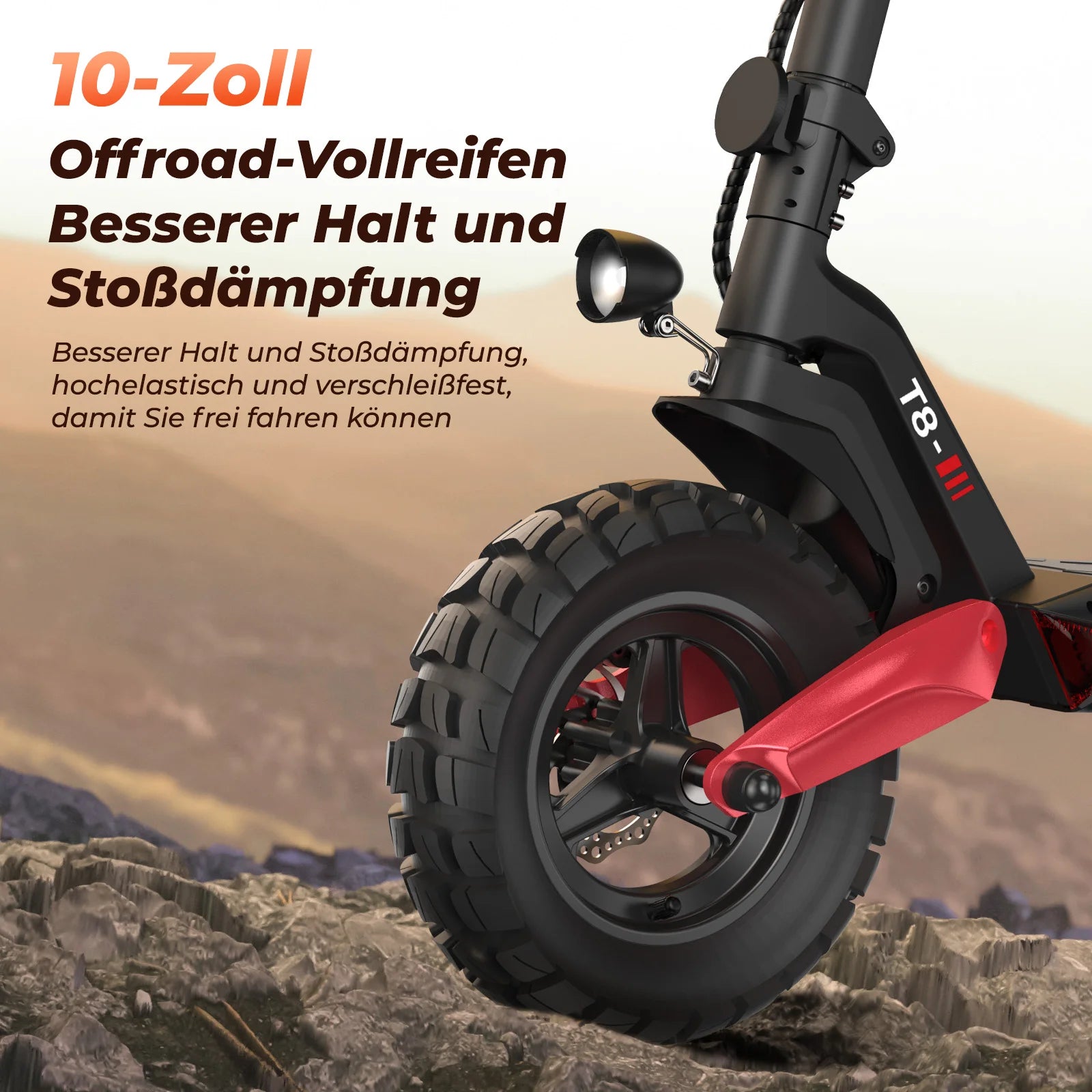 isinwheel T8 （ABE）adult electric scooter 1200W motor 48V15Ah battery electric scooter 10 inch solid tire  electric scooter