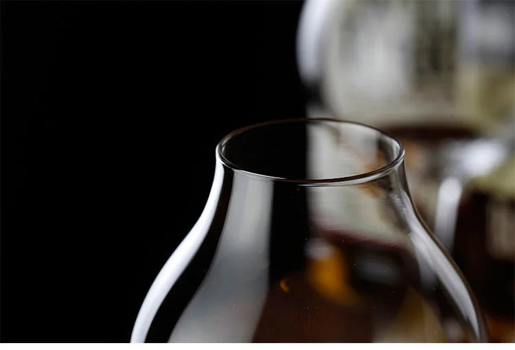 2Pcs Professional Blender's Whiskey Copita Nosing Glass,Tulip Bud,Whisky Crystal,XO Chivas Regal Goblet Cup,Wine Serving Glasses