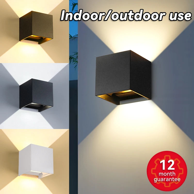 Modern Led Wall Lamp Indoor Decor Lamp Sconces Fixture for Living Room Kitchen Bedroom Waterproof Room Decoration Wall Light