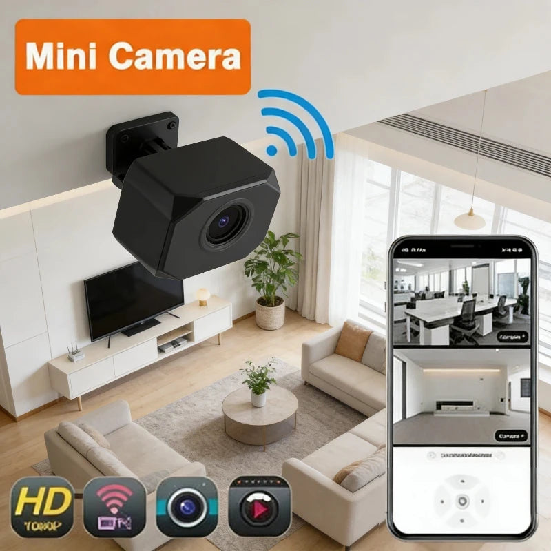 4K WiFi Security Camera Indoor Wireless Mini Home IP Camera APP Remote Monitor Night Vision Motion Detection 2 Way Audio 2026
