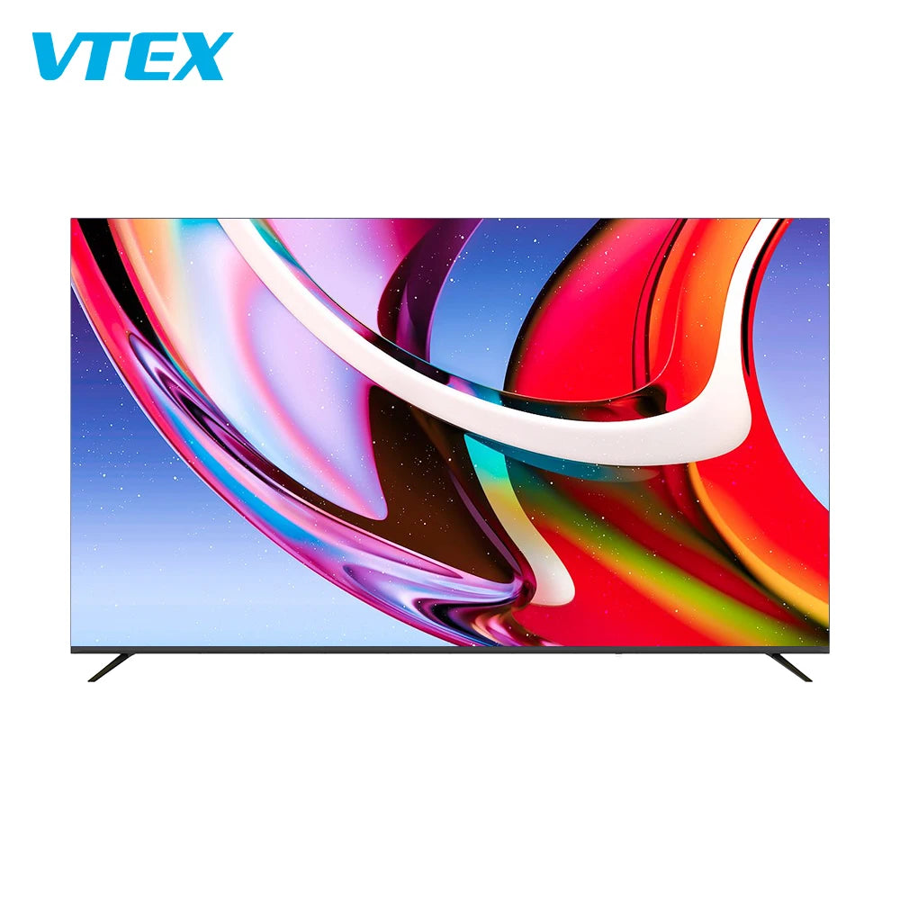 Frameless Big Screen Smart Television UHD High Quality Outdoor Protective Case 75 Inch TV Advertising Online TV Android