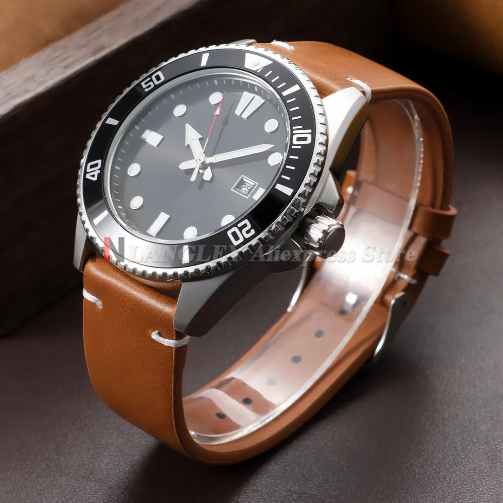18mm 20mm 22mm Vintage Oil Wax Leather Watch Band Brown Black Cowhide Straps Quick Release Universal Bracelet for Men Wristbands