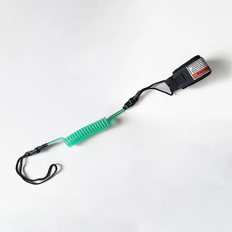 Coiled Surfboard Leash Surfing Stand UP Paddle Board Ankle Leash Sup Board Foot Leg Rope Surfboard Raft Kayak Rope
