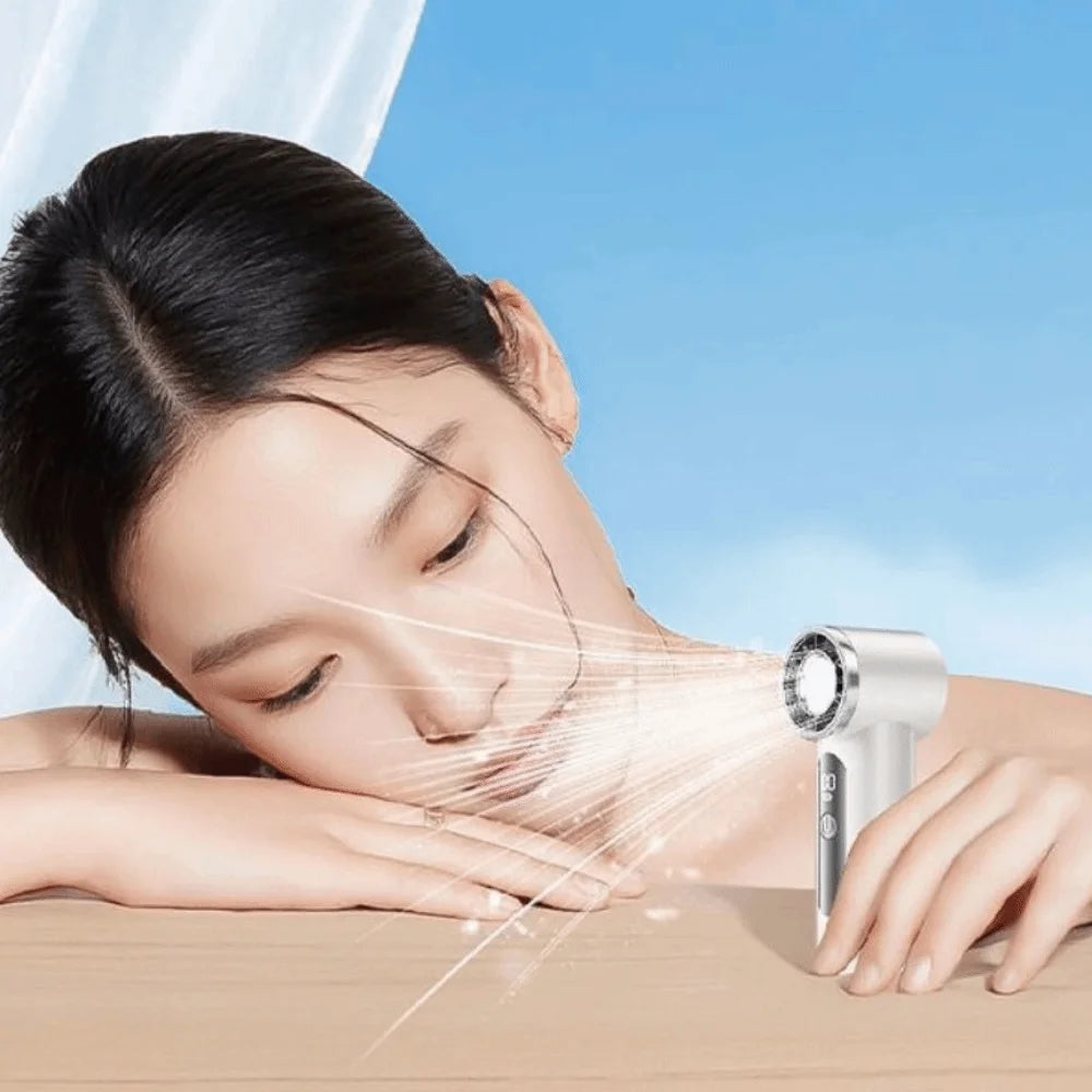 Air Cooler High-speed Handheld Fan Waterproof Quiet Operation USB Rechargeable Fan Long-lasting Strong Wind Fan Outdoor