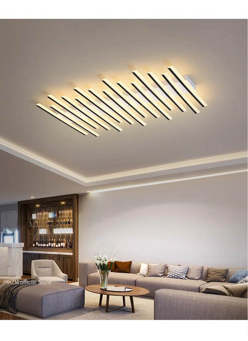 Modern Living Room Lamps Ceiling Light Interior Decoration for Home House LED Lamps for Bedrooms Linear Ceiling Light Home Lamp