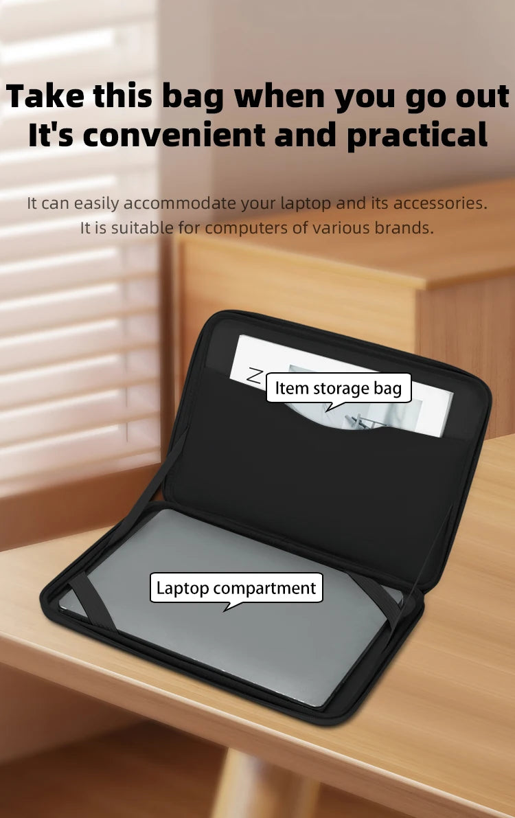 Laptop Bag Suitable for Lenovo 13 Inch Protective Case Suitable for MacBook 14 Laptop Bag HP Laptop Case Dell Laptop Liner Bag