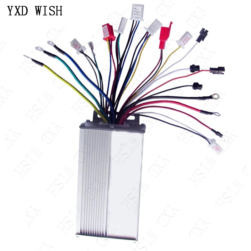 Electric Bicycle Accessories 36V/48V Electric Bike 350W Brushless DC Motor Controller For Electric Bicycle E-bike Scooter Diy