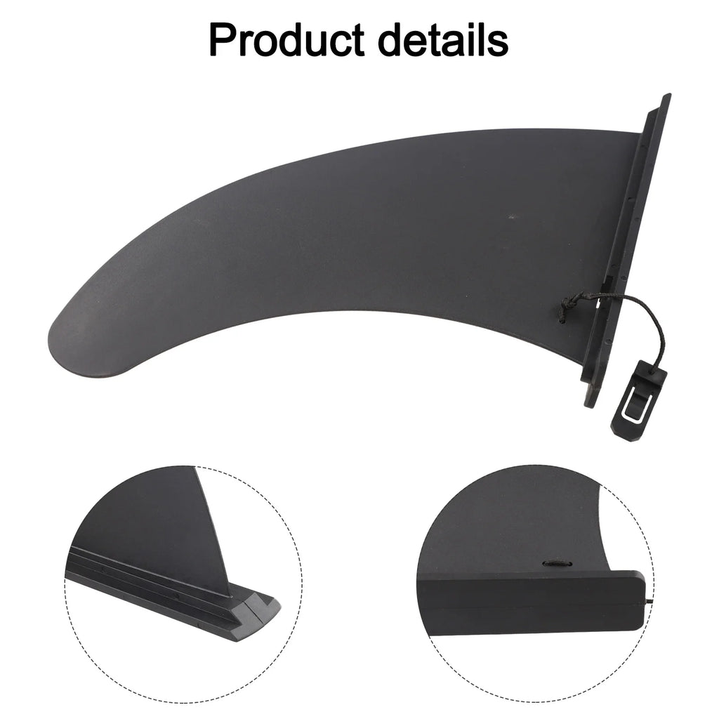 Surf Water Wave Fin 9 Inch for Stand Up Paddle Board and Surfboard Easy Mount Installation Perfect for Beginners