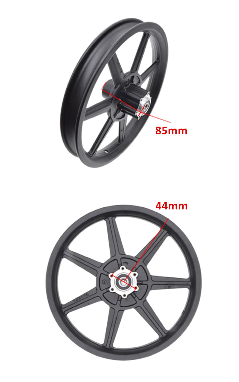 JayCreer 14 inch Front Wheel For Electric Bikes