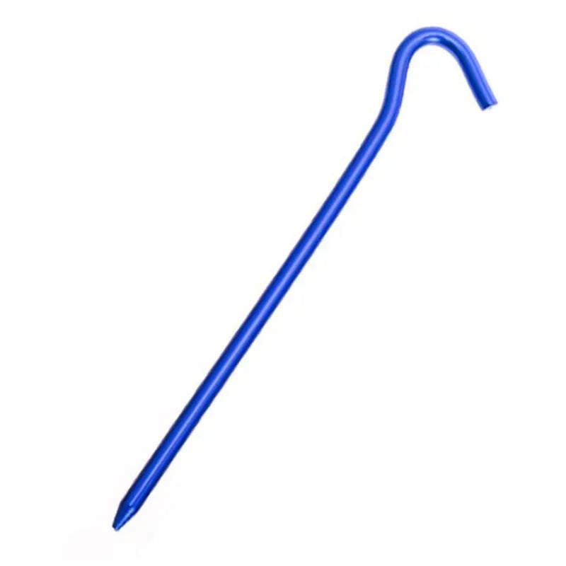 10 Pcs/Lot 18cm Tent Pegs Aluminum Round Tent Stake Alloy Tent Pegs Outdoor Nails Tent Accessories