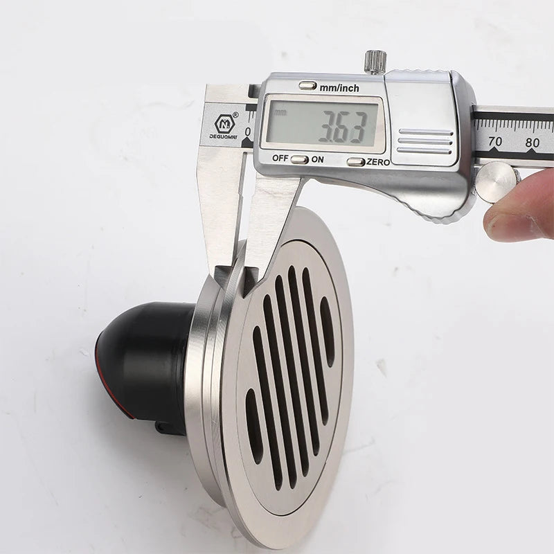 304 Stainless Steel Round Floor Drains Deodorant Drainer Shower Strainer Cover Bathroom Accessories Silver