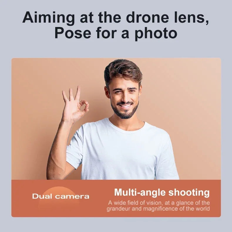 Lenovo D18 Drone 8K Aerial HD Dual-Camera Intelligent Obstacle Avoidance Brushless Power 5G WIFI Screen Remote Control GPS Drone