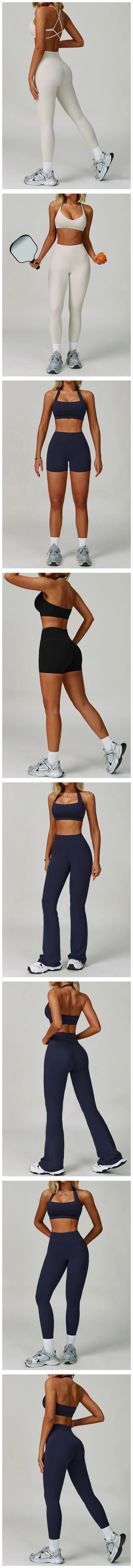 2Pcs Sets Women's Tracksuit Fitness Clothes Yoga Sets Sportswear Workout Bra High Waist Leggings Set Gym Clothing Sports Suits