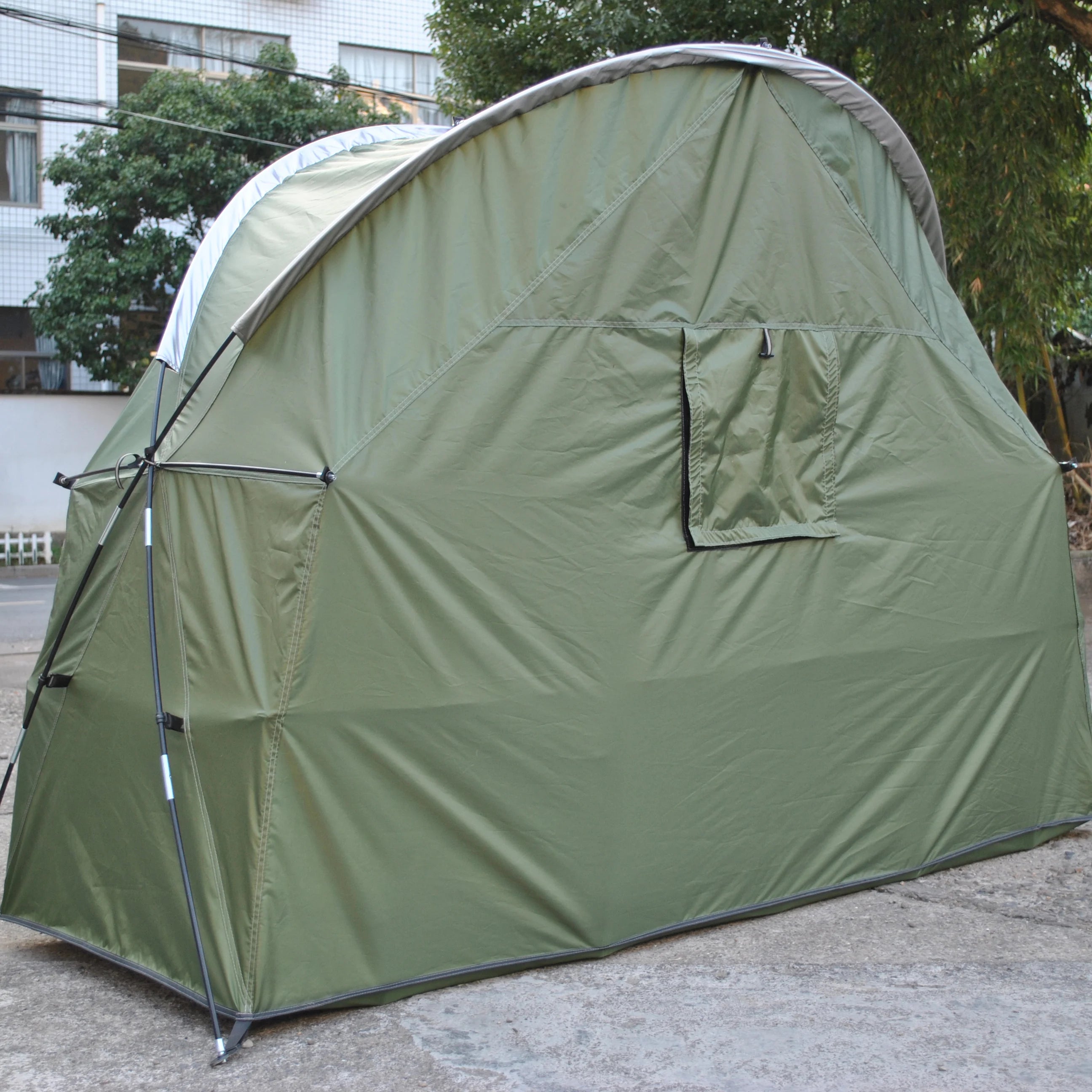 4-in-1 Camping Cot Tent, Backpacking 1 Person Camping Tent, Tent Cot Folding Off the Ground Tent,Fishing Tent,Excluding bed