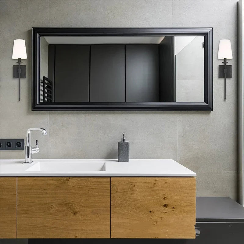 Modern American Led Wall Lamp Decor Bathroom Mirror Light Bedroom Corridor Stairs Cloth Indoor TV Background Decor Light