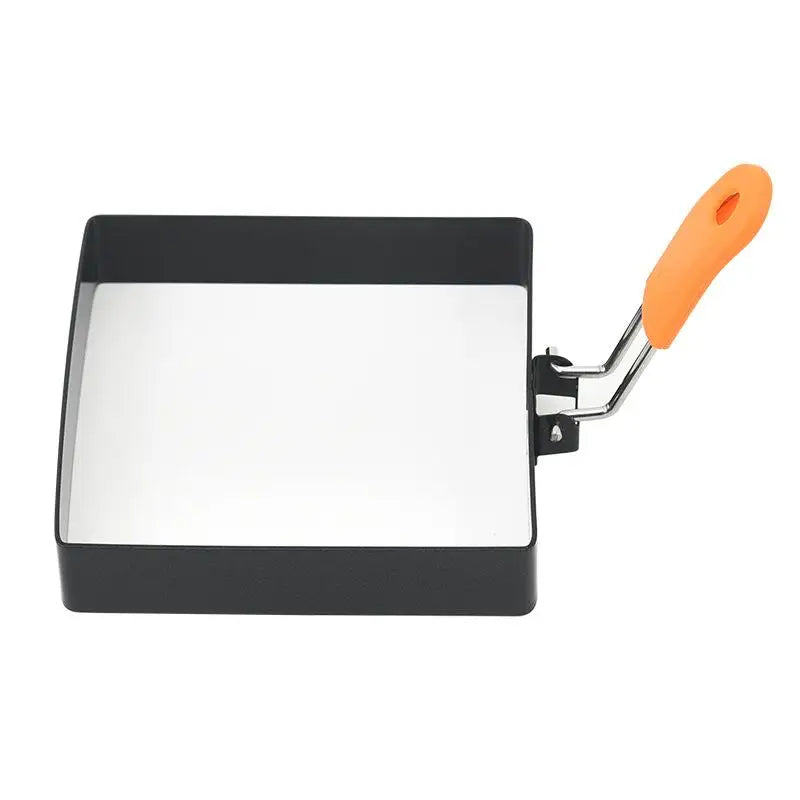 Non-stick Square Round Pancake Mold Muffins Omelet Maker Frying Egg Cooking Tool Kitchen Gadgets Stainless Steel Egg Fried Ring