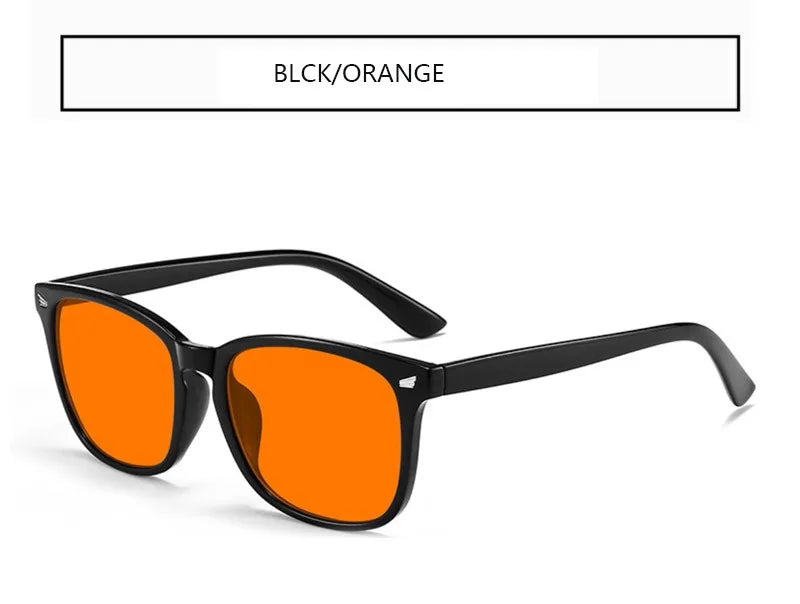 Blue Light Glasses For Blue Light Blocking Red Lens For Computer Gaming Reduce Eyestrain Bluelight Glasses Men Sleep Glasses